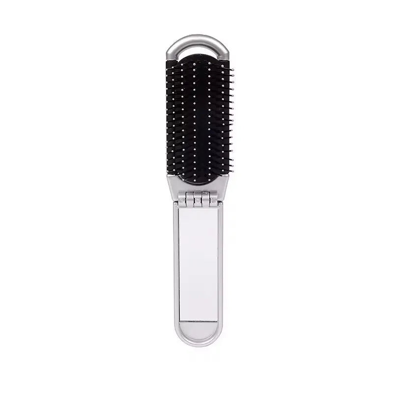 2-in-1 Folding Massage Hair Brush